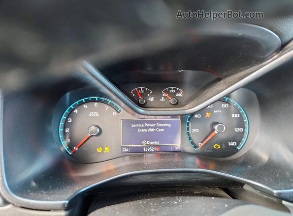 1GCGTDEN1K1154859 2019 CHEVROLET COLORADO Gray ხელსაწყოთა პანელის ხედი