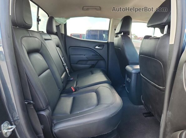 1GCGTDEN1K1154859 2019 CHEVROLET COLORADO Gray უკანა სავარძლების ხედი