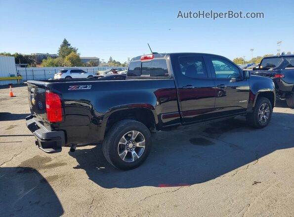 1GCGTDEN2H1285842 2017 CHEVROLET COLORADO Black Tył prawy