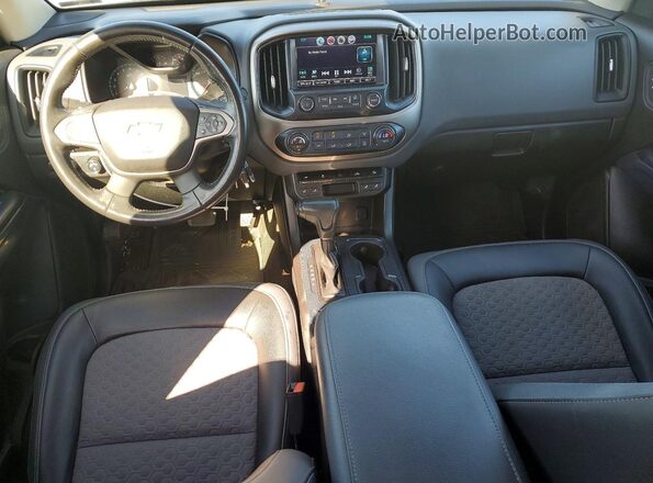 1GCGTDEN2H1285842 2017 CHEVROLET COLORADO Black Widok deski rozdzielczej