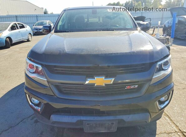 1GCGTDEN2H1285842 2017 CHEVROLET COLORADO Black Widok z przodu