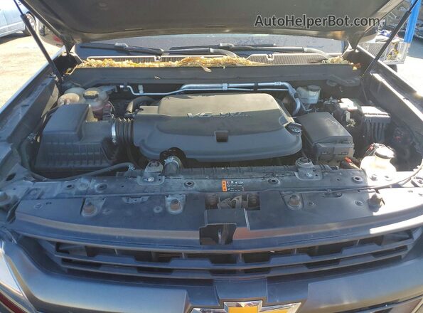 1GCGTDEN2H1285842 2017 CHEVROLET COLORADO Black Widok wnętrza z tyłu