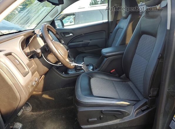 1GCGTDEN2H1310111 2017 CHEVROLET COLORADO Серый Вид салона спереди