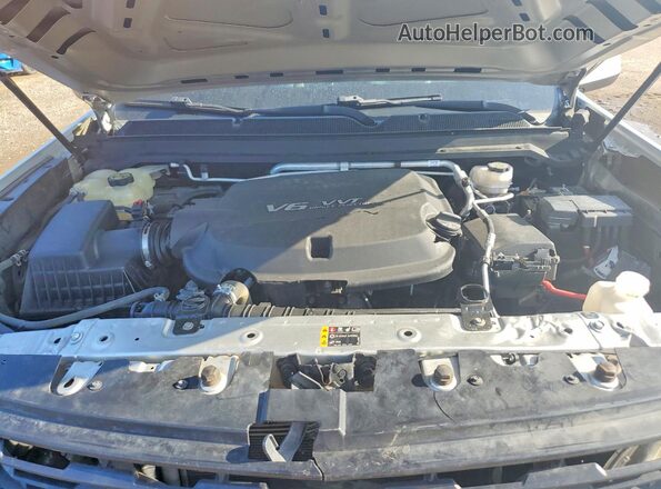 1GCGTDEN2J1140676 2018 CHEVROLET COLORADO Серебряный Вид задней части салона