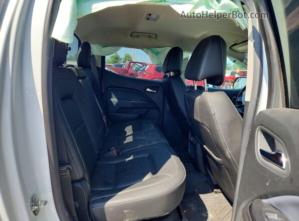 1GCGTDEN2L1100844 2020 CHEVROLET COLORADO White უკანა სავარძლების ხედი
