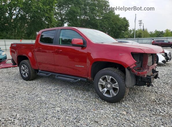 1GCGTDEN3J1132232 2018 CHEVROLET COLORADO Red Delantero derecho