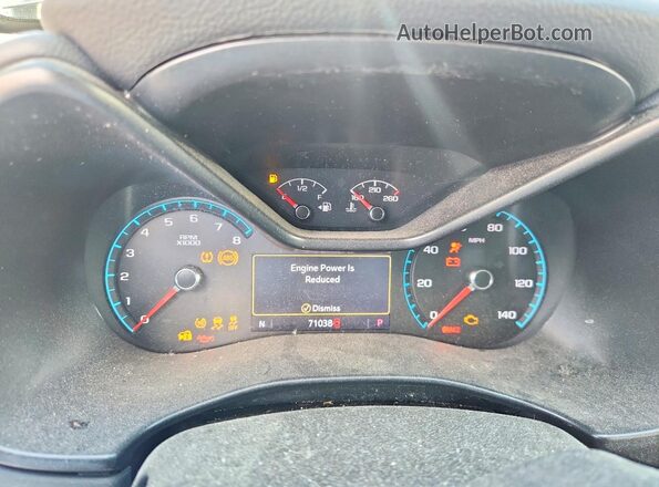 1GCGTDEN3K1289843 2019 CHEVROLET COLORADO Black ხელსაწყოთა პანელის ხედი