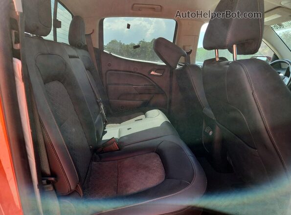 1GCGTDEN3M1205944 2021 CHEVROLET COLORADO Оранжевый Вид задних сидений