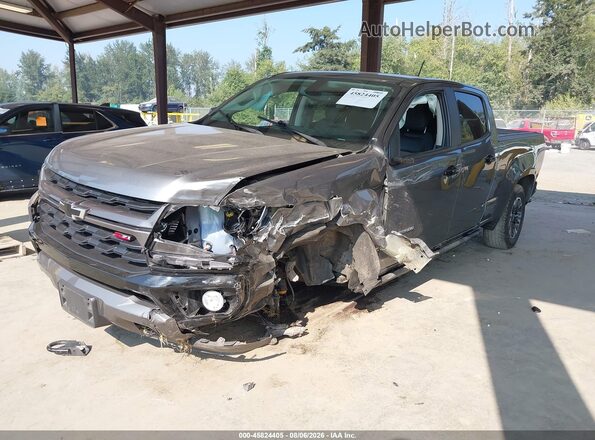 1GCGTDEN4N1209731 2022 CHEVROLET COLORADO Silver Widok z przodu