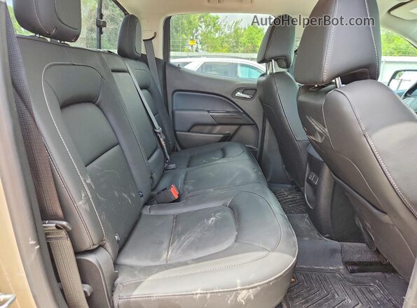 1GCGTDEN4N1329576 2022 CHEVROLET COLORADO Желто-коричневый Вид задних сидений