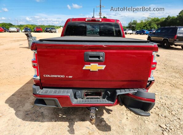 1GCGTDEN5J1258902 2018 CHEVROLET COLORADO Red Rear view