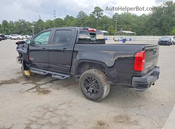 1GCGTDEN5M1102010 2021 CHEVROLET COLORADO Black Задня ліва чверть