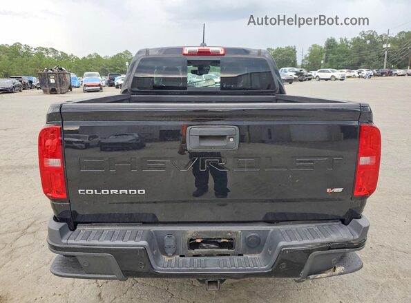 1GCGTDEN5M1102010 2021 CHEVROLET COLORADO Black Вид ззаду
