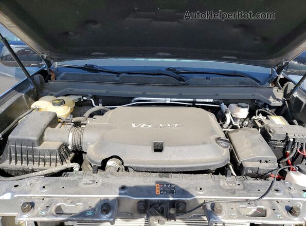 1GCGTDEN5M1189892 2021 CHEVROLET COLORADO Silver Вид задньої частини салону