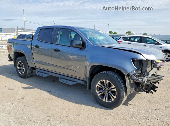 1GCGTDEN5M1189892 2021 CHEVROLET COLORADO Silver Передня права чверть