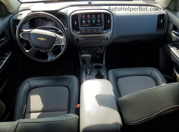1GCGTDEN5M1189892 2021 CHEVROLET COLORADO Silver Вид панелі приладів