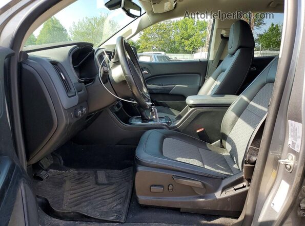 1GCGTDEN5M1189892 2021 CHEVROLET COLORADO Silver Вид салону спереду