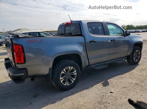 1GCGTDEN5M1189892 2021 CHEVROLET COLORADO Silver Задня права чверть