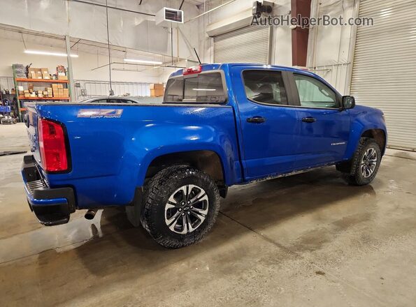 1GCGTDEN5N1243354 2022 CHEVROLET COLORADO Blue უკანა მარჯვენა