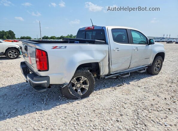 1GCGTDEN6H1198283 2017 CHEVROLET COLORADO Серебряный Задняя правая четверть