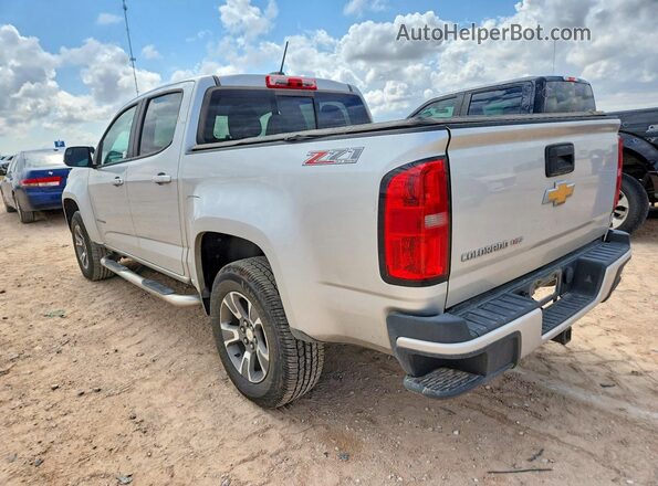 1GCGTDEN6H1223893 2017 CHEVROLET COLORADO Silver Trasero izquierdo