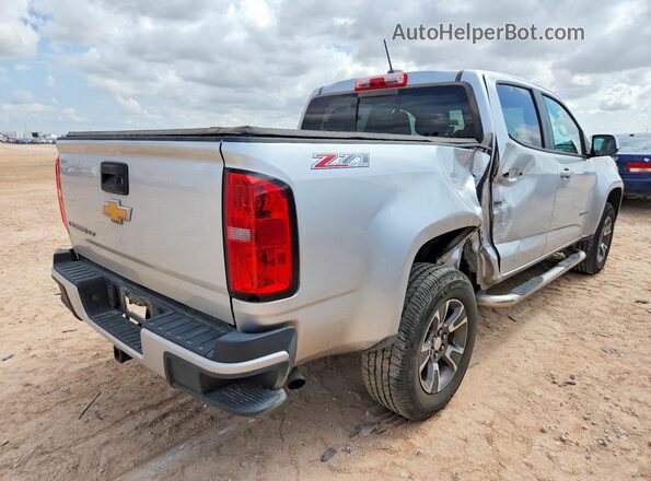 1GCGTDEN6H1223893 2017 CHEVROLET COLORADO Silver Trasero derecho