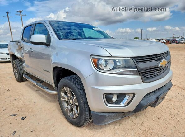 1GCGTDEN6H1223893 2017 CHEVROLET COLORADO Silver Delantero derecho