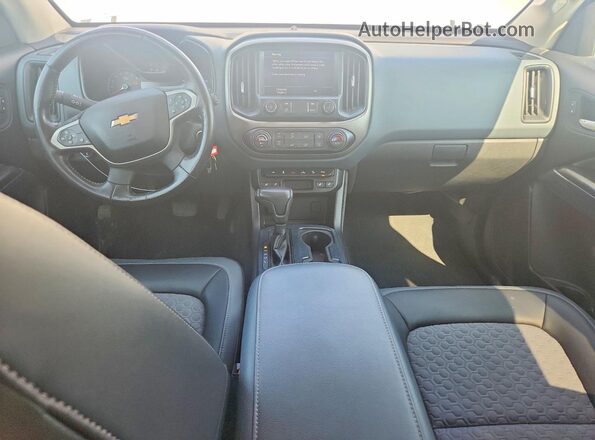 1GCGTDEN6M1209762 2021 CHEVROLET COLORADO Белый Вид панели приборов
