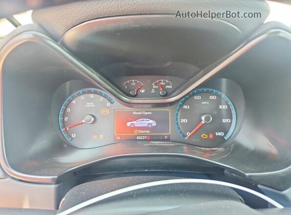 1GCGTDEN6M1209762 2021 CHEVROLET COLORADO Белый Вид щитка приборов
