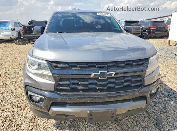 1GCGTDEN6M1247525 2021 CHEVROLET COLORADO Gray Widok z przodu