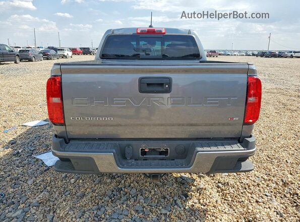 1GCGTDEN6M1247525 2021 CHEVROLET COLORADO Gray Widok z tyłu