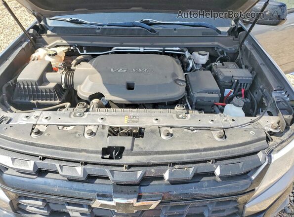 1GCGTDEN6M1247525 2021 CHEVROLET COLORADO Gray Widok wnętrza z tyłu