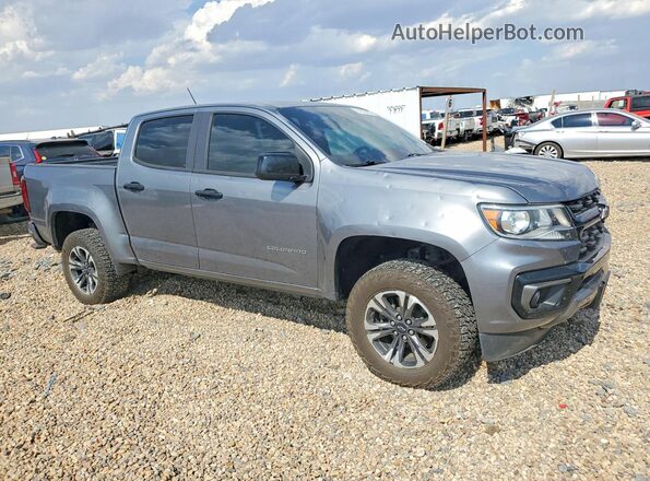1GCGTDEN6M1247525 2021 CHEVROLET COLORADO Gray Przód prawy