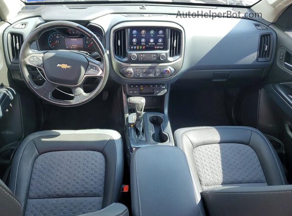 1GCGTDEN6M1247525 2021 CHEVROLET COLORADO Gray Widok deski rozdzielczej