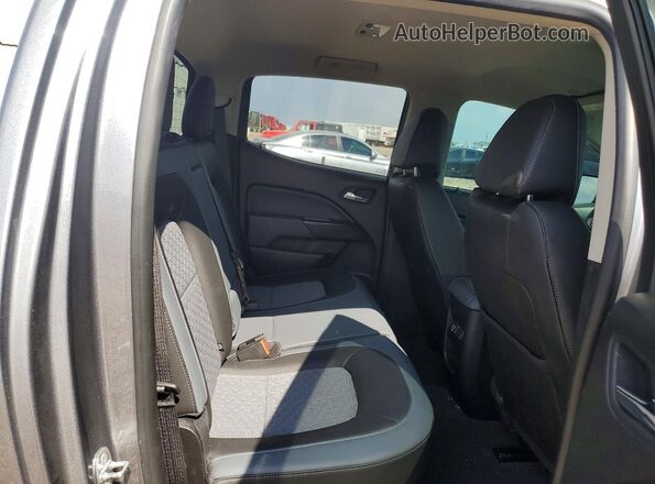 1GCGTDEN6M1247525 2021 CHEVROLET COLORADO Gray Widok tylnych siedzeń