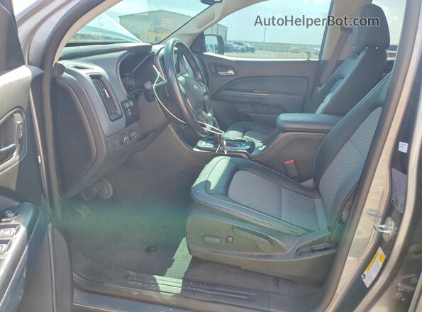 1GCGTDEN6M1247525 2021 CHEVROLET COLORADO Gray Widok wnętrza z przodu
