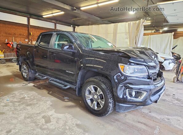 1GCGTDEN7H1211901 2017 CHEVROLET COLORADO Черный Передняя правая четверть