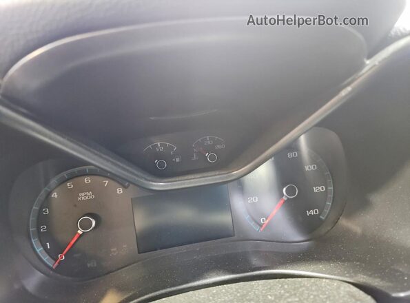1GCGTDEN7H1211901 2017 CHEVROLET COLORADO Черный Вид щитка приборов