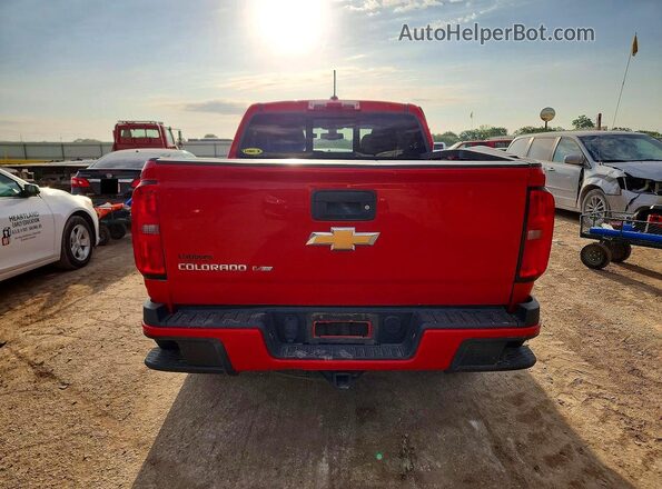1GCGTDEN7J1158218 2018 CHEVROLET COLORADO Red Rear view