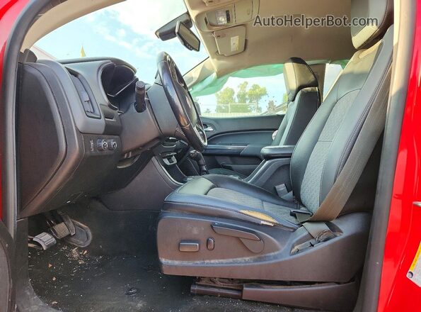 1GCGTDEN7J1158218 2018 CHEVROLET COLORADO Red Front interior view
