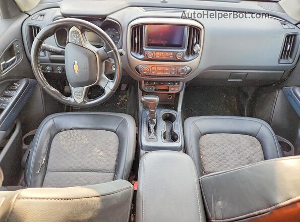 1GCGTDEN7J1158218 2018 CHEVROLET COLORADO Red Dashboard view