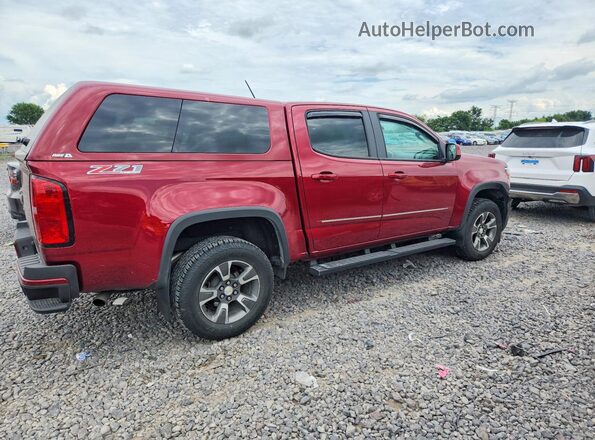 1GCGTDEN7K1151691 2019 CHEVROLET COLORADO Burgundy Rear right