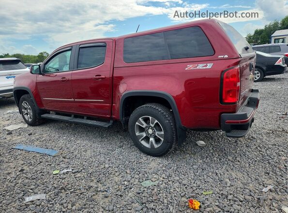 1GCGTDEN7K1151691 2019 CHEVROLET COLORADO Burgundy Rear left