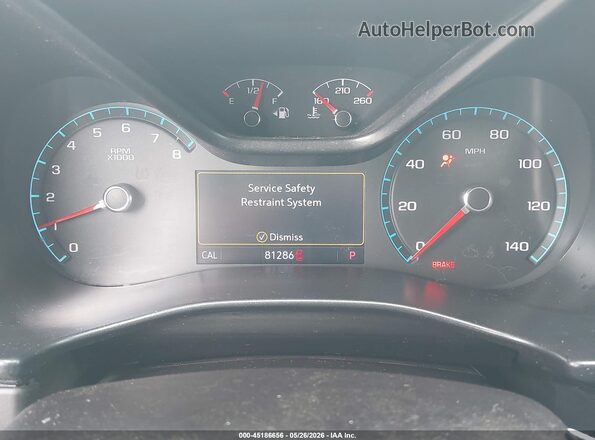 1GCGTDEN7K1155918 2019 CHEVROLET COLORADO White Vista de los asientos traseros