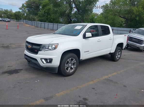 1GCGTDEN7K1155918 2019 CHEVROLET COLORADO White Vista tres cuartos delantera izquierda