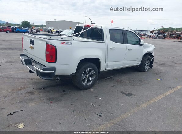 1GCGTDEN7K1155918 2019 CHEVROLET COLORADO White Trasero derecho