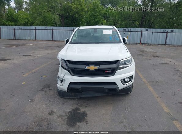 1GCGTDEN7K1155918 2019 CHEVROLET COLORADO White Vista del cuadro de instrumentos