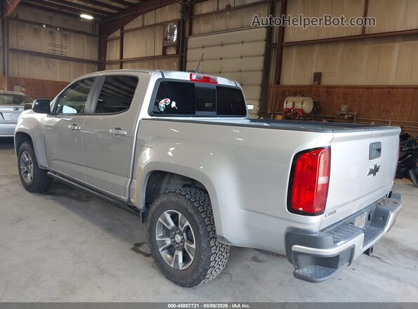 1GCGTDEN8J1242810 2018 CHEVROLET COLORADO Silver Задня ліва чверть