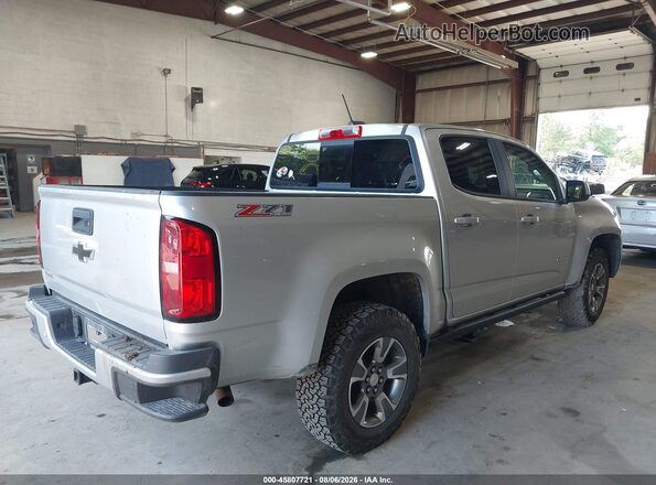 1GCGTDEN8J1242810 2018 CHEVROLET COLORADO Silver Задня права чверть