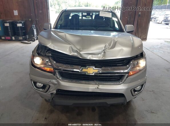 1GCGTDEN8J1242810 2018 CHEVROLET COLORADO Silver Вид спереду